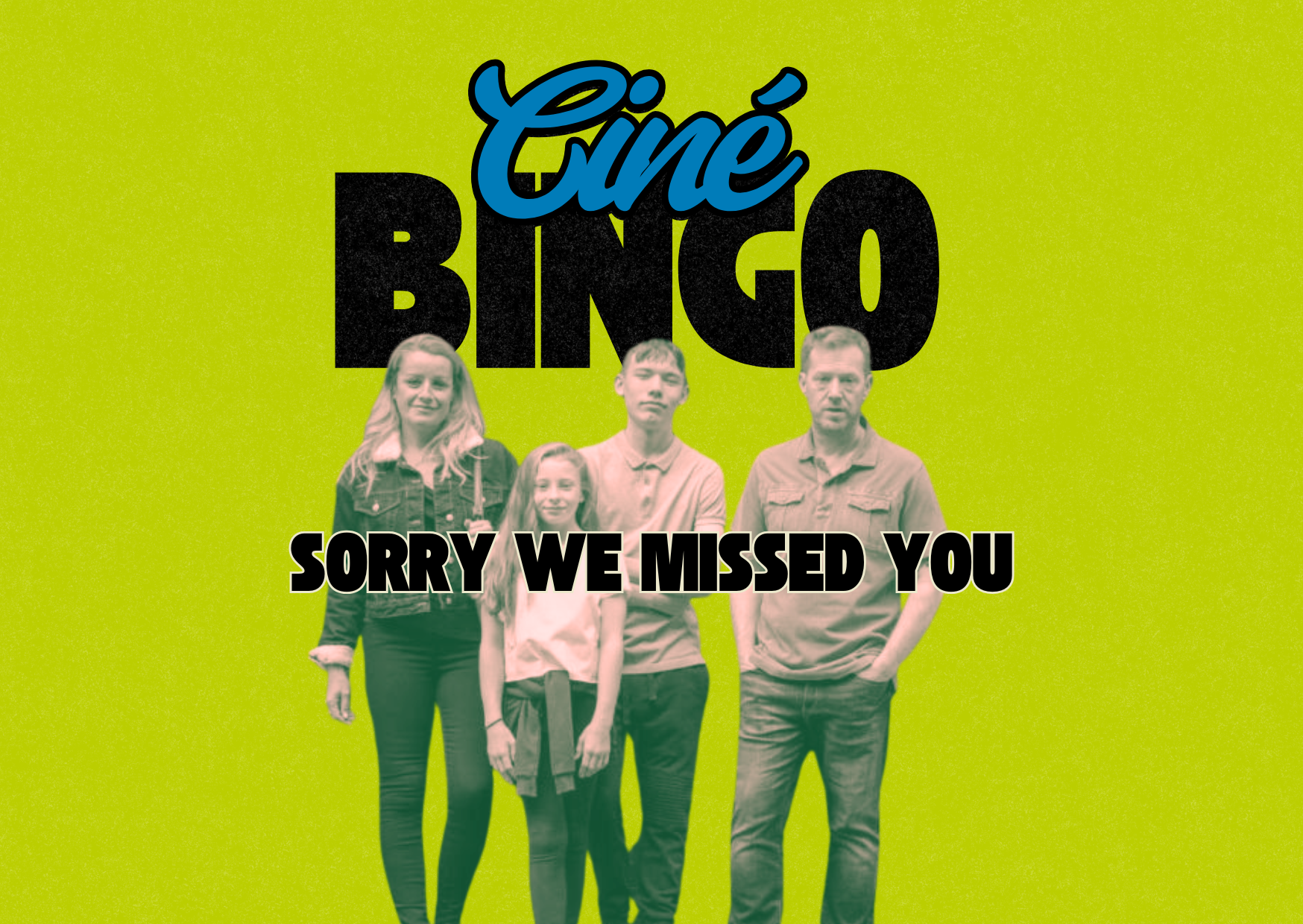 sorry we missed you 