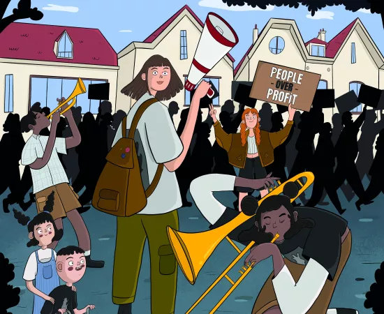 stop the rich affiche