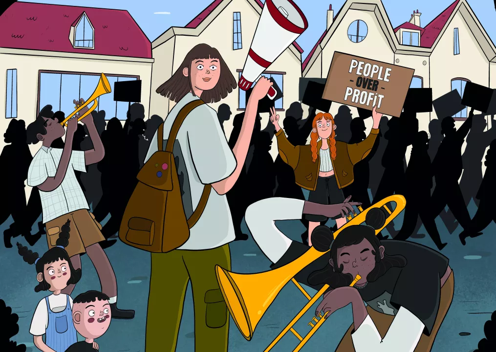 stop the rich affiche
